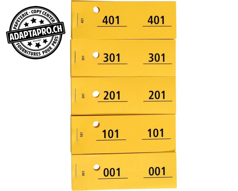 Adri - ADRI-462-GELB - Billets de vestiaire 1 - 500 - jaune