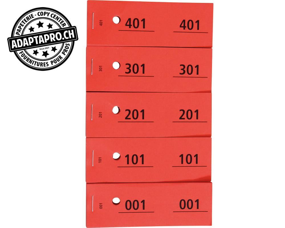 Adri - ADRI-462-ROT - Billets de vestiaire 1 - 500 - rouge