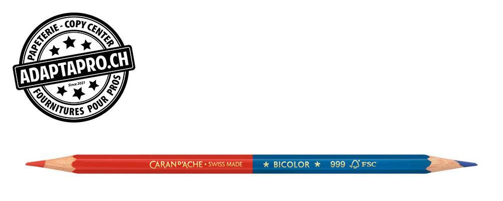 Caran d'Ache - CDA-999.300 - Crayons de couleur CARAN d'ACHE Prismalo Bicolor - bleu/rouge