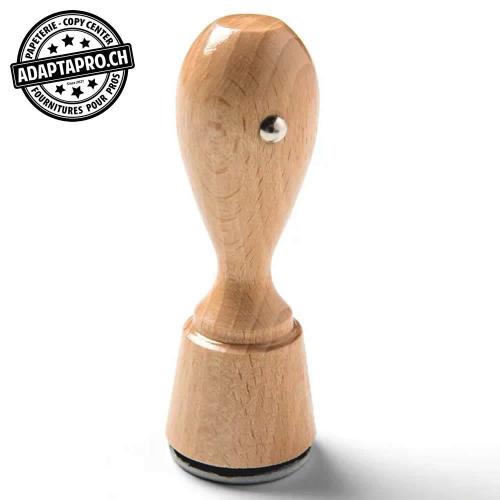 Timbre complet - manche en bois - rond 30mm dia