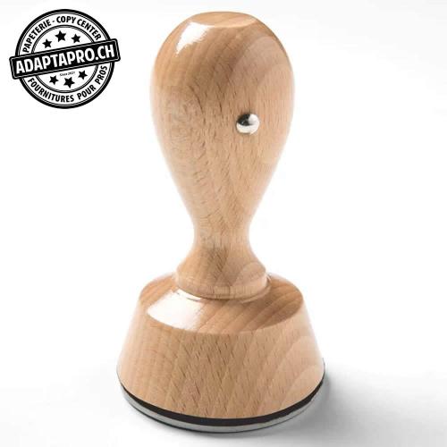 Timbre complet - manche en bois - rond 50mm dia