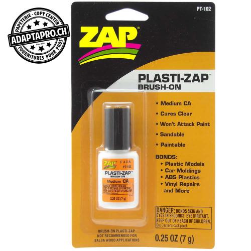 Colle - Brush-On - Plasti-ZAP - 7g (1/4 oz.)