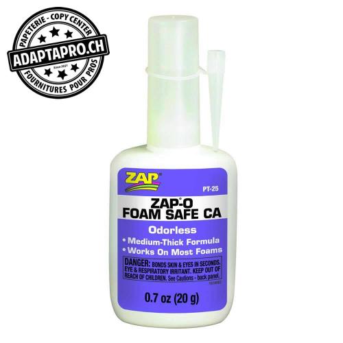 Colle - ZAP-O Foam Safe - CA - 20g (0.7 oz.)