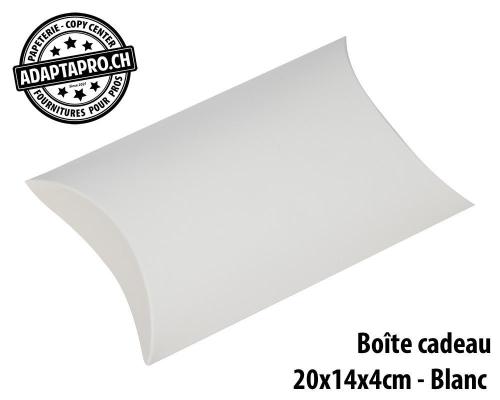 Boîte cadeau - Petit - 200 x 140 x 40mm - Blanc - Imprimable