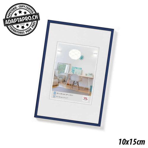 Cadre Photo Plastique - LifeStyle - 10x15cm - Bleu