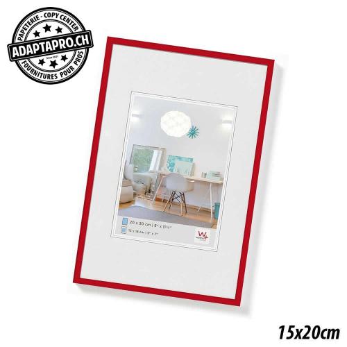 Cadre Photo Plastique - LifeStyle - 15x20cm - Rouge