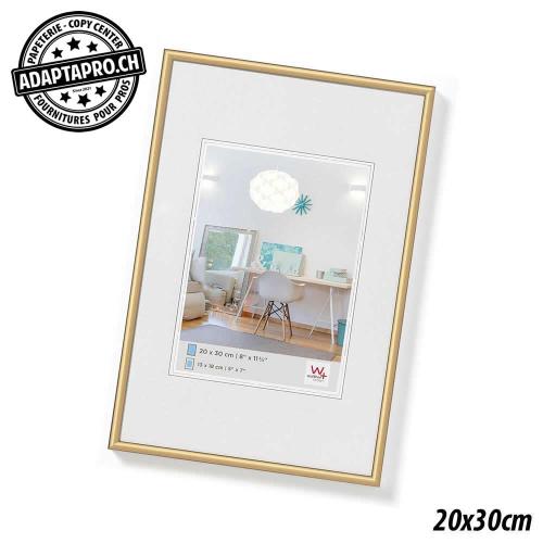 Cadre Photo Plastique - LifeStyle - 20x30cm - Doré