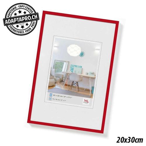 Cadre Photo Plastique - LifeStyle - 20x30cm - Rouge