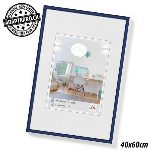 Cadre Photo Plastique - LifeStyle - 40x60cm - Bleu