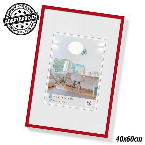 Cadre Photo Plastique - LifeStyle - 40x60cm - Rouge