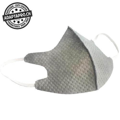 Masques de protection - Tissu KN95 - Taille unique - lavable en machine - 2 pièces