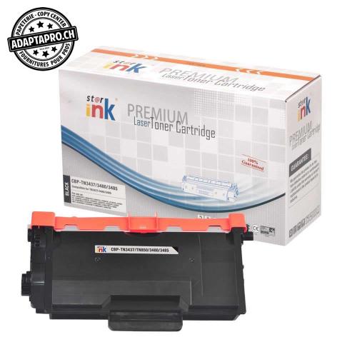 Cartouche de toner - Noir (8'000 feuilles) - Compatible Brother TN-3480