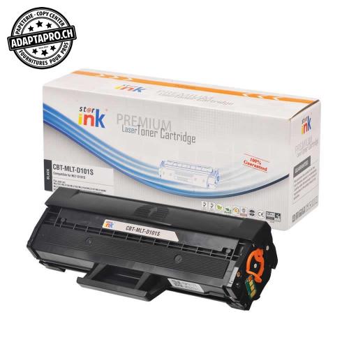 Cartouche de toner - Noir (1'500 feuilles) - Compatible Samsung MLT-D101S