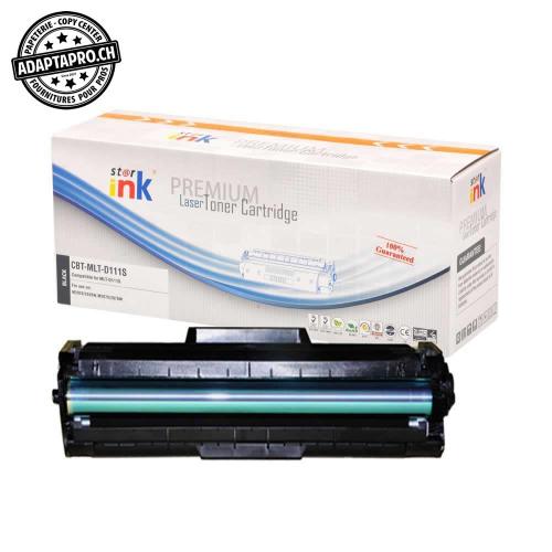 Cartouche de toner - Noir (1'000 feuilles) - Compatible Samsung MLT-D111S