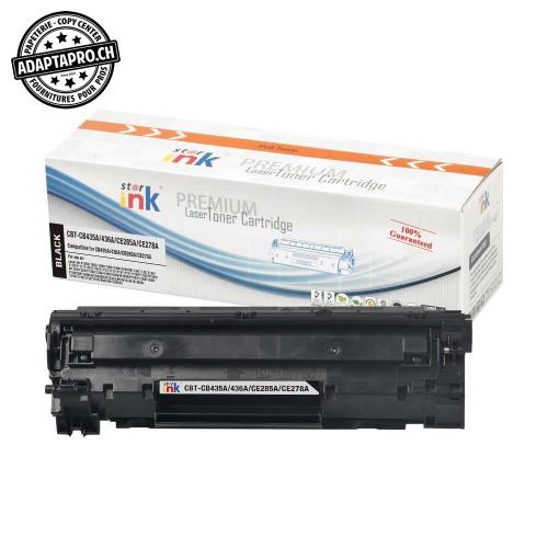 Cartouche de toner - Noir (2'000 feuilles) - Compatible HP 278A / 78A