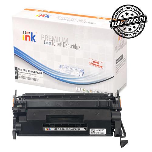 Cartouche de toner - Noir (9'200 feuilles) - Compatible HP CF226X / 26X