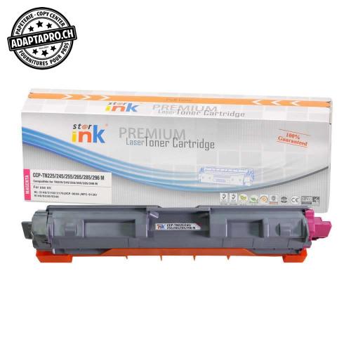 Cartouche de toner - Magenta (2'200 feuilles) - Compatible Brother TN-245 M