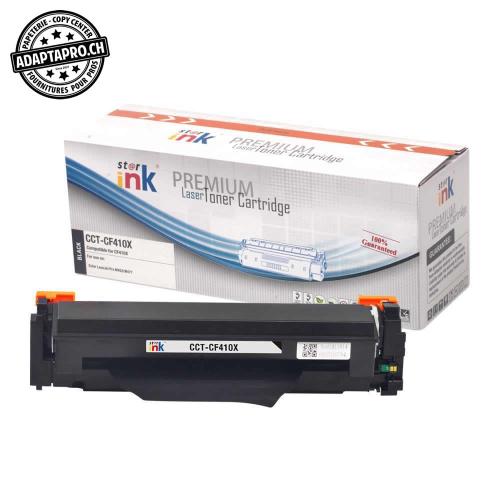 Cartouche de toner - Noir (6'500 feuilles) - Compatible HP CF410X BK