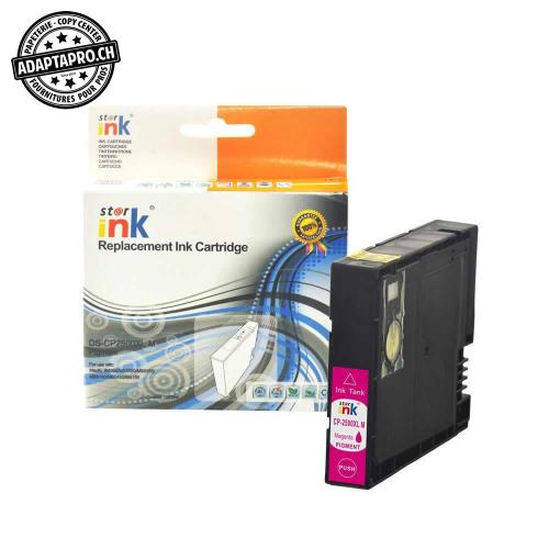 Cartouche d'encre - Magenta (20ml / 1'280 feuilles) - Compatible Canon PGI-2500M XL