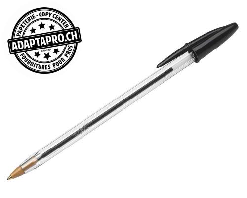 Stylo basique - BIC Cristal - Noir