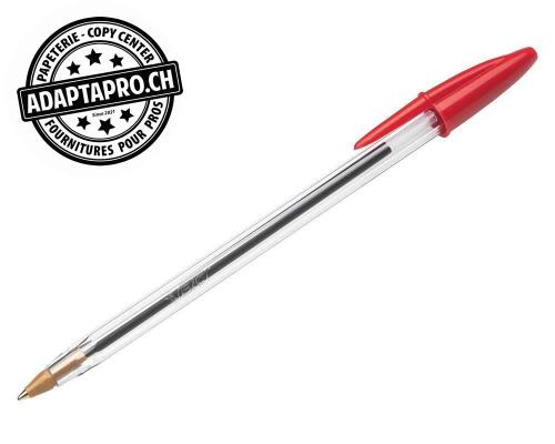 Stylo basique - BIC Cristal - Rouge