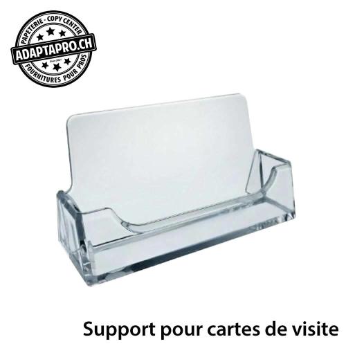 Support Acrylique - Comptoir - pour cartes de visite