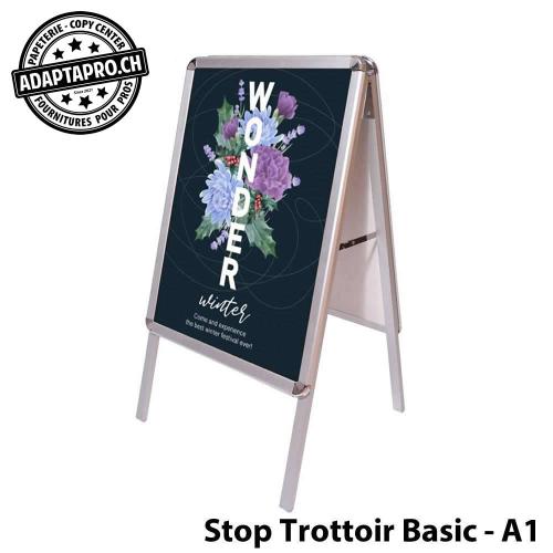 Stop Trottoir - Indoor - Basic - Cadre 32mm - A1 (594*841mm)