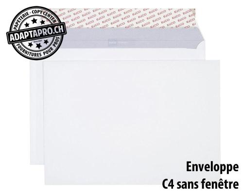 A la pièce - Enveloppe C4 sans fenêtre