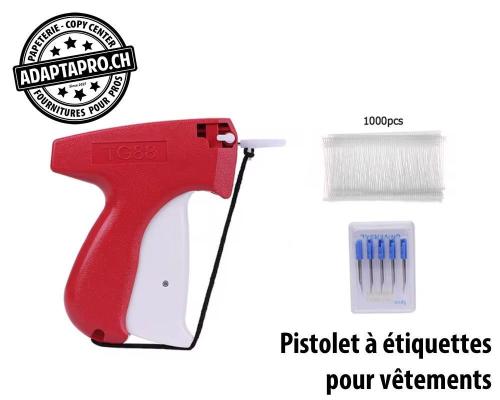 Pistolet à étiquettes pour vêtements