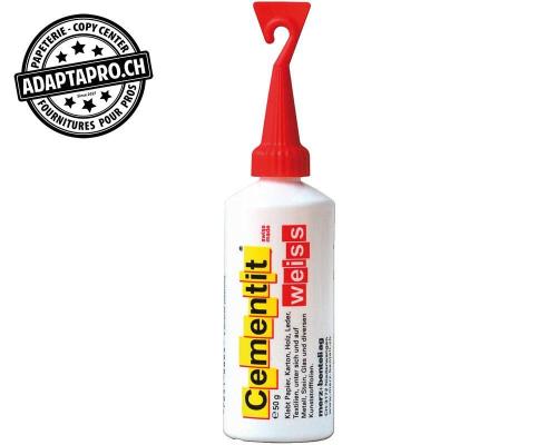 Colle CEMENTIT blanche - multi matériaux - 50g