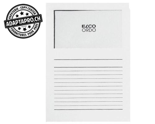 Chemises ELCO Ordo classico - A4 - blanc - 100 pces