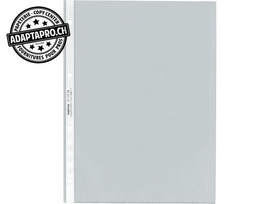 Poches transparentes KOLMA CopyResistant Lisse - A4 4 trous - 80mi - 100 pces