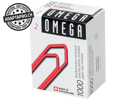 Trombones OMEGA - taille 2 (24mm) - 1'000 pces