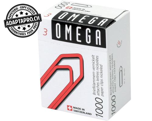 Trombones OMEGA - taille 3 (28mm) - 1'000 pces