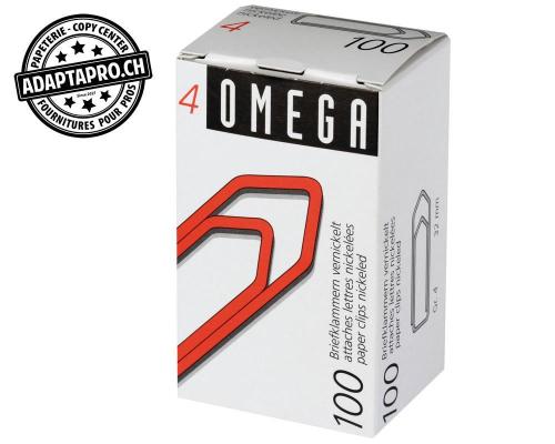 Trombones OMEGA - taille 4 (32mm) - 100 pces