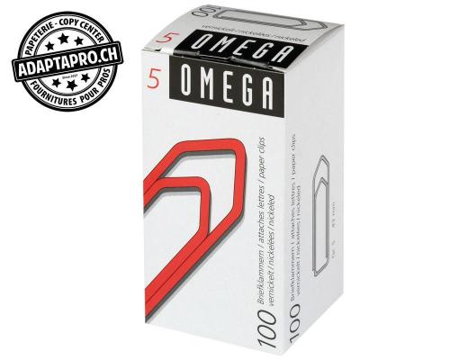 Trombones OMEGA - taille 5 (43mm) - 100 pces