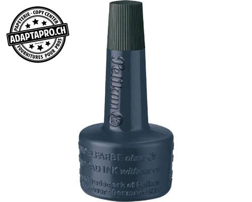 Encre à tampon PELIKAN sans huile - 28ml - noir