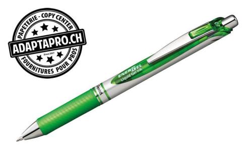 Roller PENTEL EnerGel Xm - 0.7 - VERT CLAIR