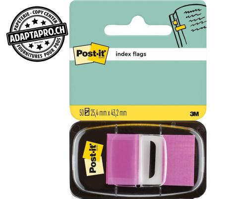 Index Post-it - violet - 50 feuilles