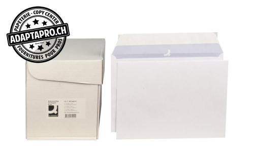 Enveloppes Q-CONNECT - C4 - 120g - sans fenêtre - 250 pces