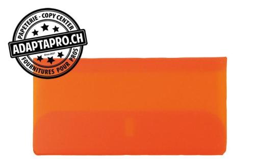 Manchons pour dossiers suspendus Q-CONNECT - orange translucide - 25 pces