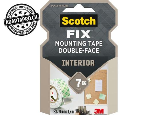 Ruban de montage Scotch Fix Interior - 19mm * 1.5m