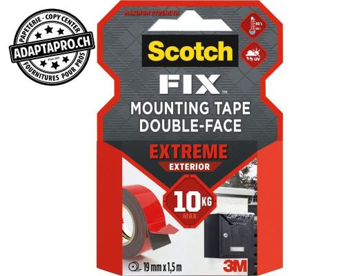 Ruban de montage Scotch Fix Extreme Exterior - 19mm * 1.5m