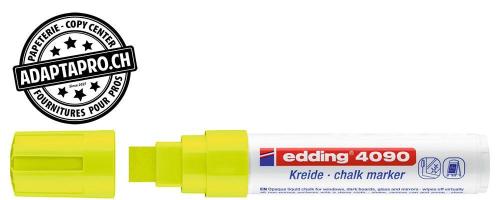 Marqueur craie liquide - EDDING 4090 - 065 - jaune fluo