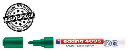 Marqueur craie liquide - EDDING 4095 - 004 - vert