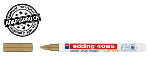 Marqueur craie liquide - EDDING 4085 - 053 - gold