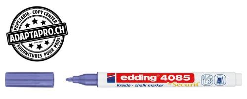 Marqueur craie liquide - EDDING 4085 - 078 - violet métal