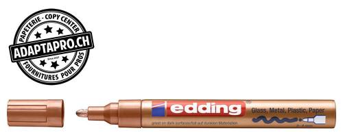 Marqueur de peinture - EDDING 750 - CREA - 055 - cuivre