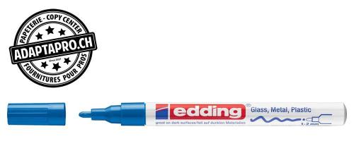 Marqueur de peinture - EDDING 751 - CREA - 003 - bleu