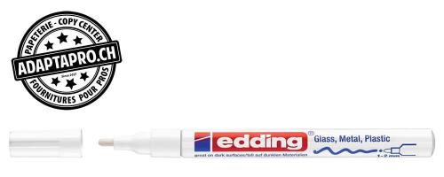 Marqueur de peinture - EDDING 751 - CREA - 049 - blanc